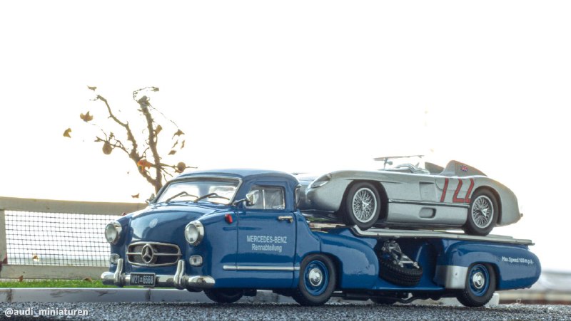 Mercedes-Benz Rennwagen-Schnelltransporter: Восхождение и падение гоночного транспортера 1954 года