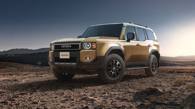 Новая партия Toyota Land Cruiser Prado 250 в Москве