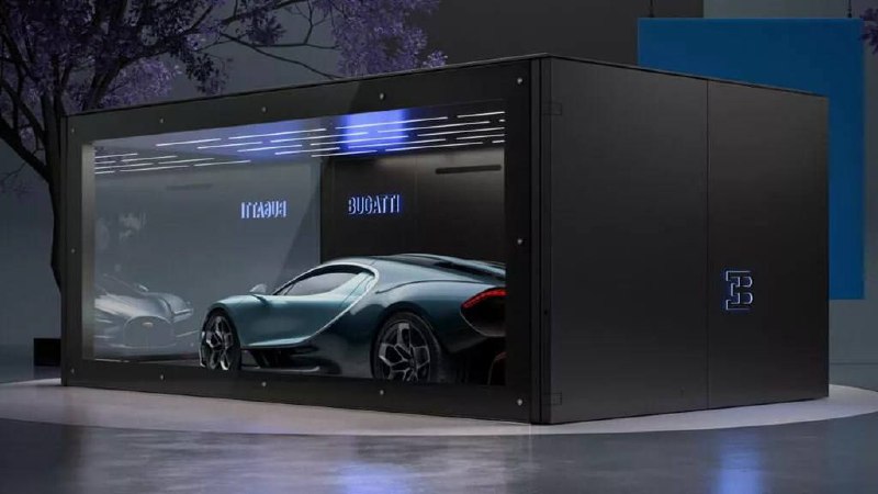 Роскошный гараж от Bugatti для коллекционных автомобилей