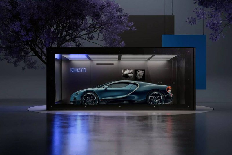 Роскошный гараж от Bugatti для коллекционных автомобилей