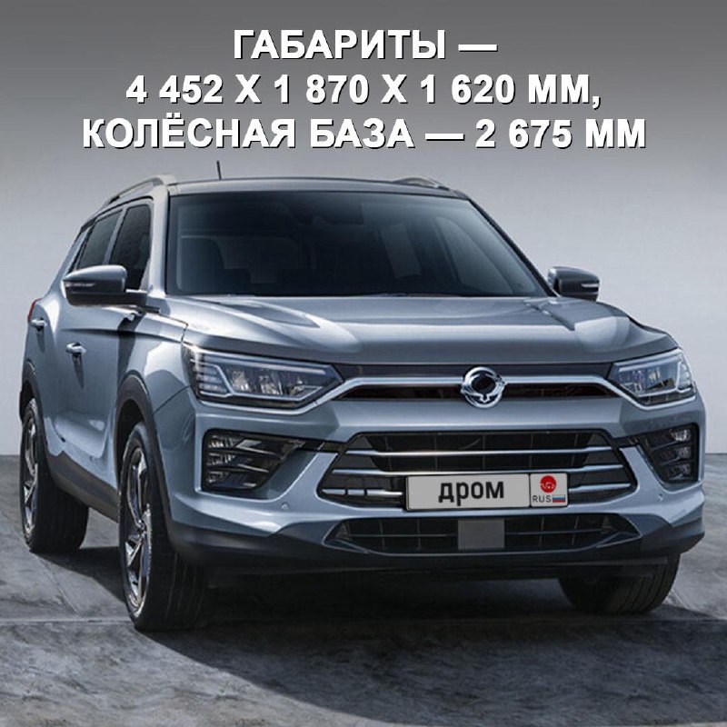 Возвращение Korando C300: Новый игрок на российском рынке кроссоверов