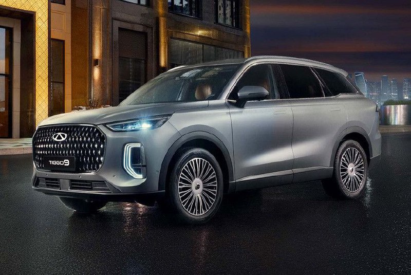 Запуск продаж кроссовера Chery Tiggo 9 в России: цены и детали