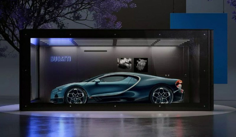 Элегантный гараж для гиперкара: Bugatti Edition FG-01