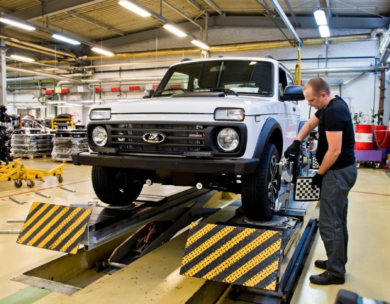 Запуск производства внедорожников Lada Niva Sport на «АвтоВАЗе»