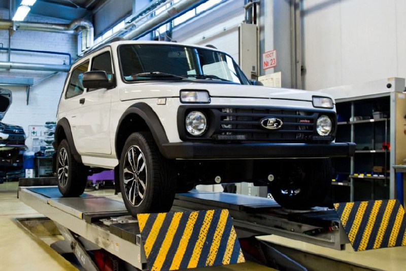 Запуск сборки внедорожника Lada Niva Sport