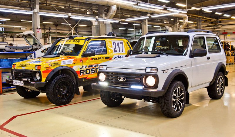 Запуск сборки внедорожника Lada Niva Sport