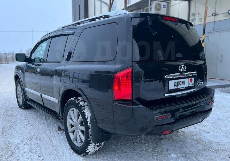 Продажа Infiniti QX56 2007 года: мощный внедорожник с хорошим оснащением