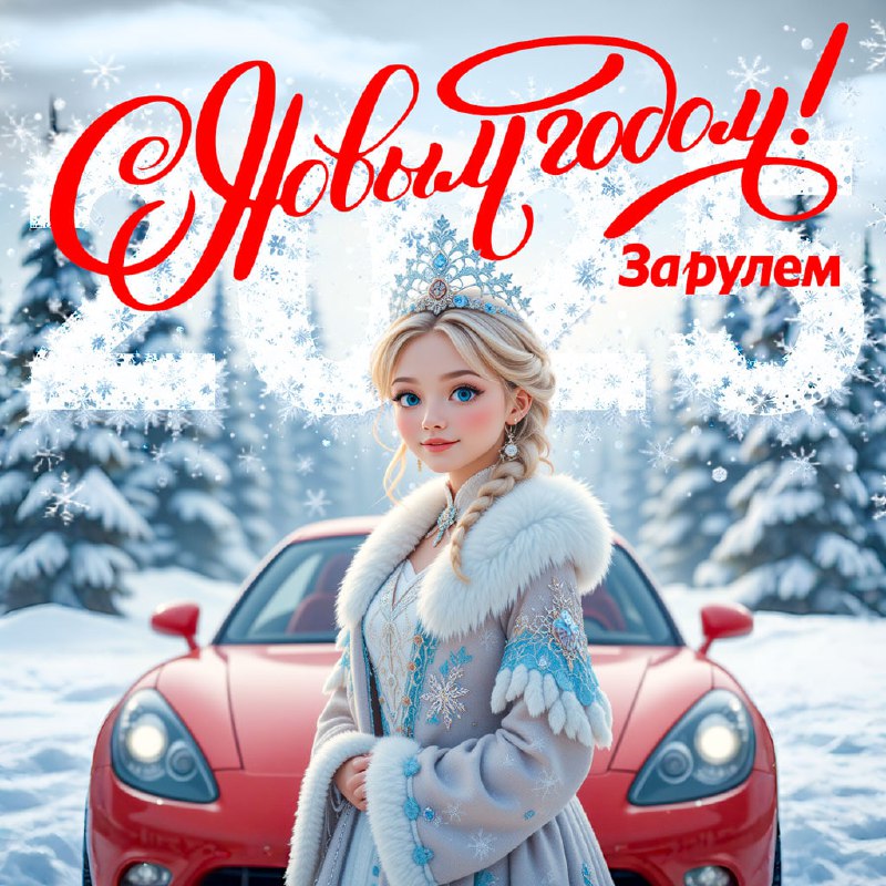 С Новым годом от команды "За рулем"!