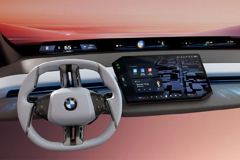 BMW представляет новую мультимедийную систему на CES 2025