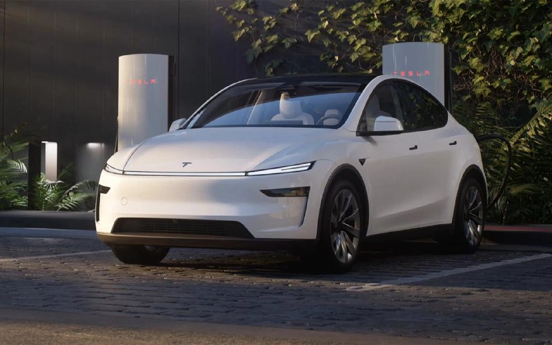 Обновленная версия кроссовера Tesla Model Y