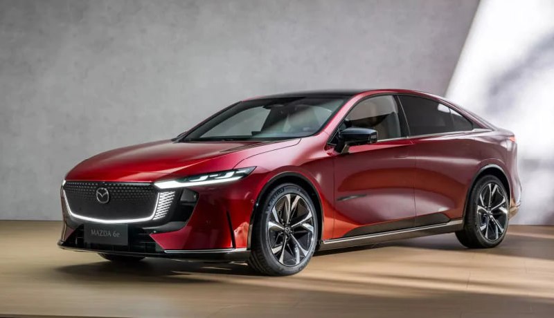 Новая Mazda 6e: Электрический лифтбек от Changan и Mazda