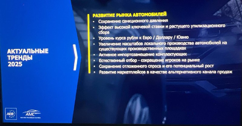 Перспективы российского авторынка в 2025 году: мнение экспертов