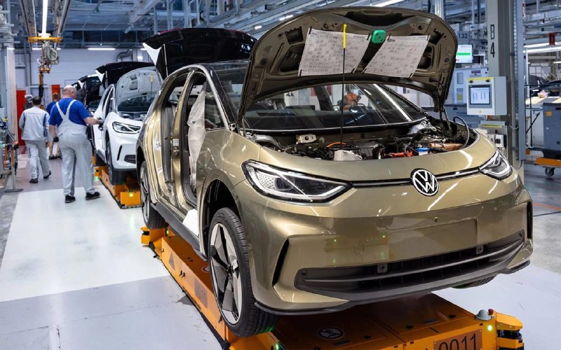 Китай стремится усилить влияние на немецкую автоиндустрию через заводы Volkswagen