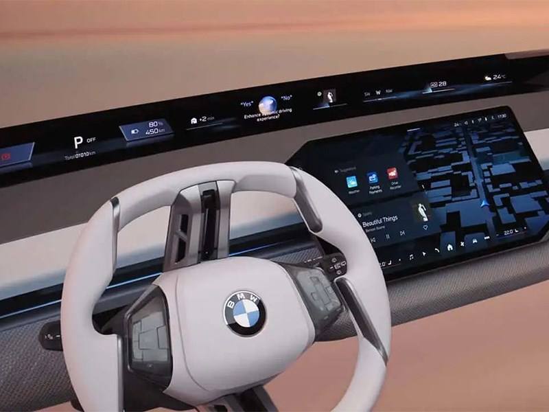 Новая система iDrive от BMW: проекционный дисплей на лобовом стекле