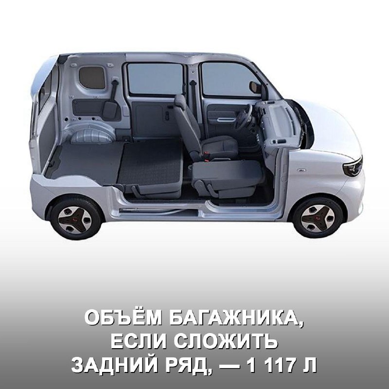 Доступный электровэн для китайского рынка: Wuling Zhiguang EV