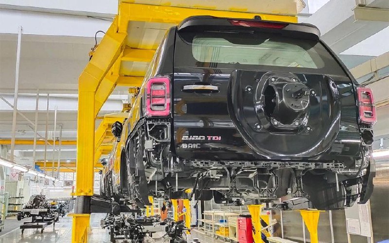 Запуск сборки внедорожника BAIC BJ60 на заводе «Автотор» в Калининграде