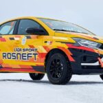 АВТОВАЗ представляет гоночную Lada Iskra для ледовых соревнований