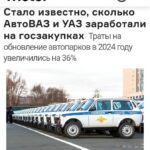 Государственные закупки автомобилей: итоги 2024 года