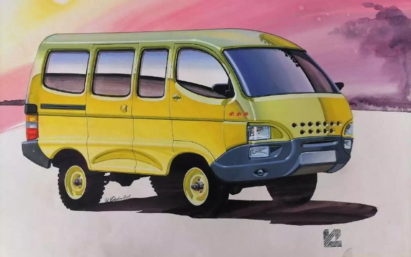 Новая эпоха классического УАЗа: обновленная 'Буханка' в эскизах