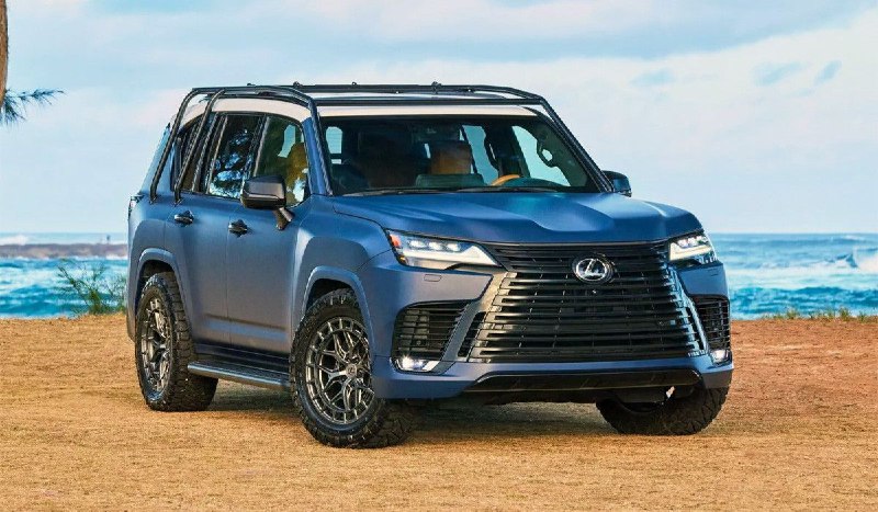 Новый концепт Lexus Surf LX для серферов на Гавайях