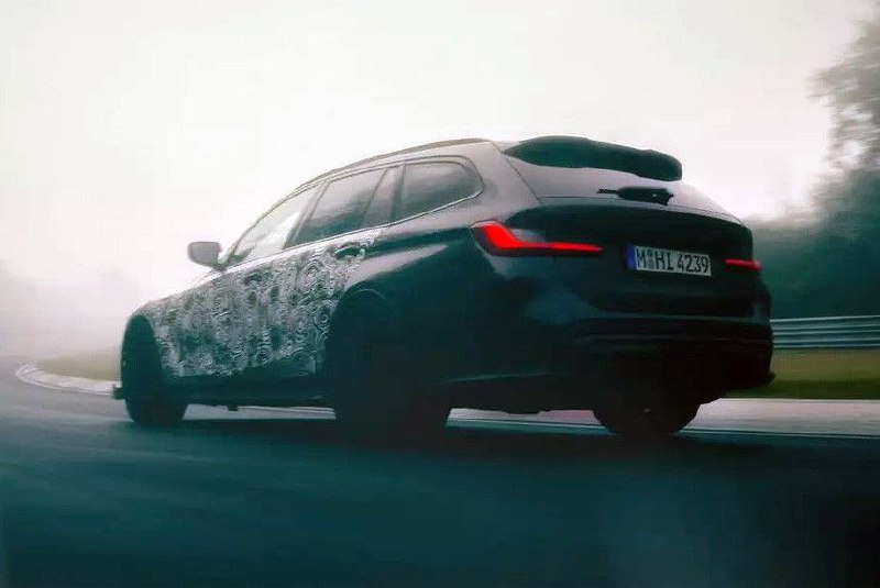 Первые фото нового BMW M3 CS Touring