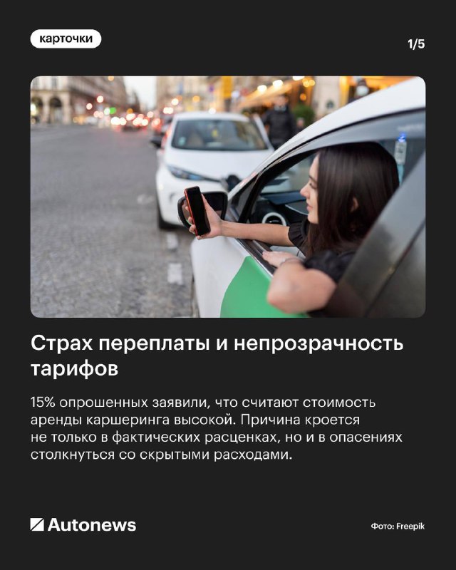 Проблемы каршеринга в России: причины опасений пользователей