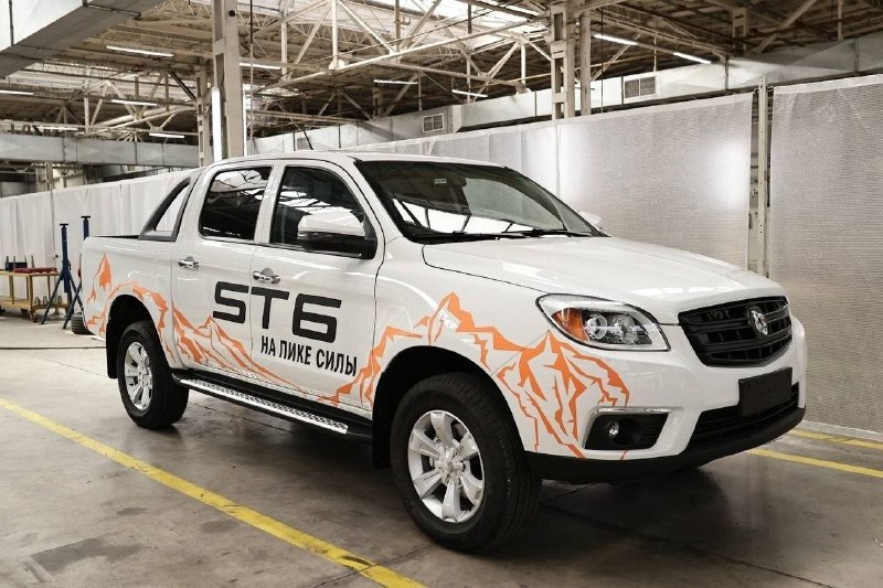 Новая линейка пикапов JAC на Ульяновском автозаводе