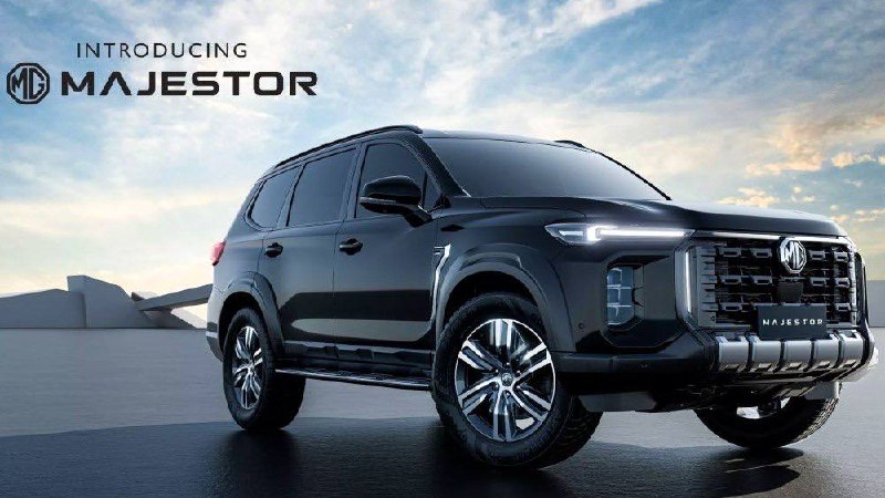 Запуск нового внедорожника MG Majestor в Индии