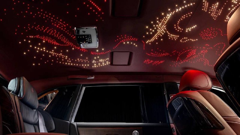 Уникальный Rolls-Royce Phantom с драконьим дизайном