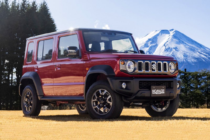 Новый Suzuki Jimny Nomade: Надёжный внедорожник с улучшенной вместимостью