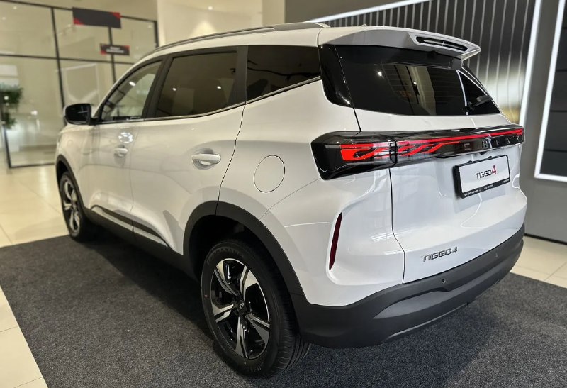 Запуск продаж Chery Tiggo 4 в Казахстане: цена ниже, чем в России