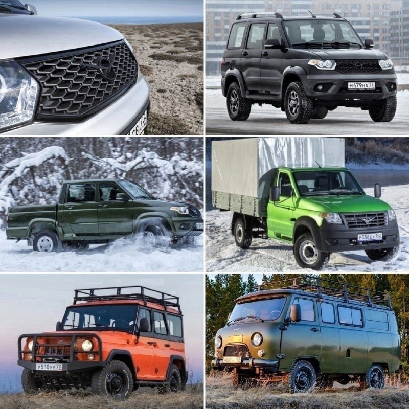 УАЗ отчитался о продажах автомобилей за январь 2025 года