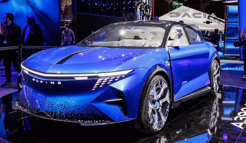 Alpine разрабатывает электрический спортивный автомобиль