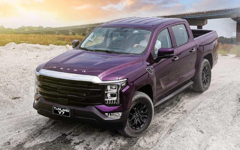 Новые пикапы Foton Tunland: V7 и V9 на российском рынке