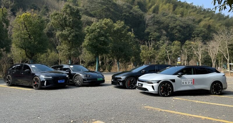 Новый универсал Zeekr 007 GT на тесте с Audi и Porsche