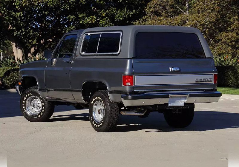 Аукцион уникального Chevrolet Blazer 1989 года
