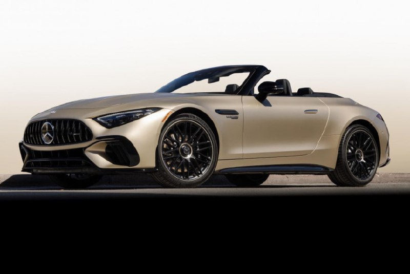 Эксклюзивная золотая версия Mercedes-AMG SL 63