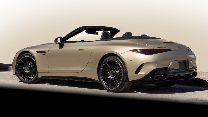 Эксклюзивная золотая версия Mercedes-AMG SL 63