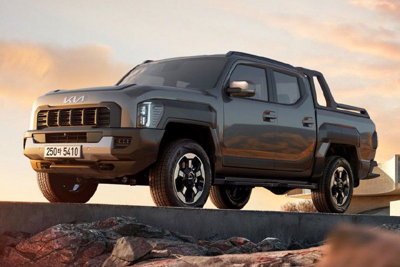 Запуск продаж пикапов Kia Tasman в Южной Корее