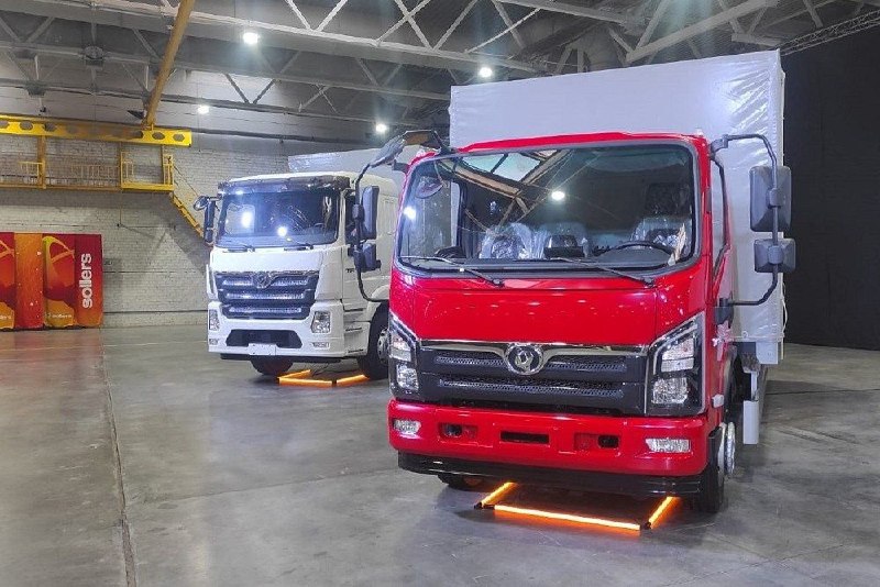 Новые среднетоннажные грузовики Sollers TR80 поступили в продажу