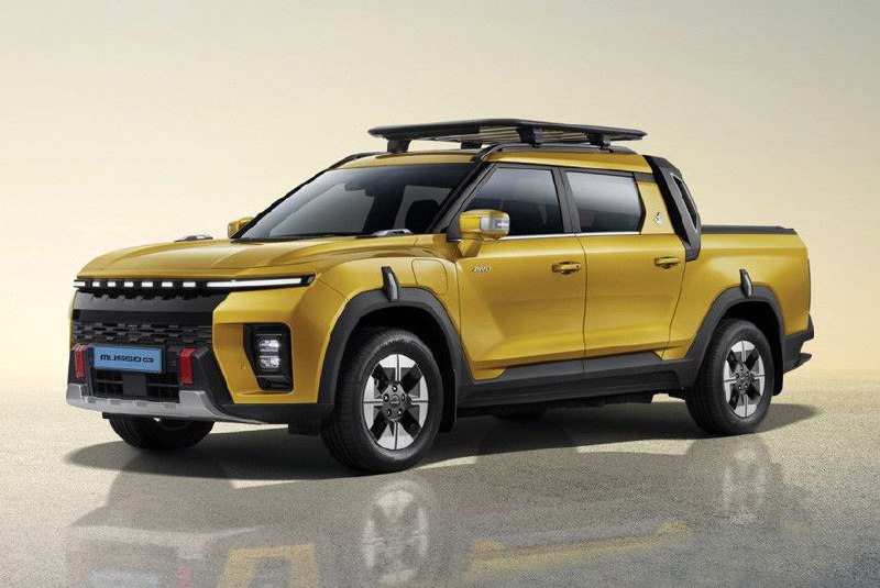 KGM Musso EV: новый электрический пикап