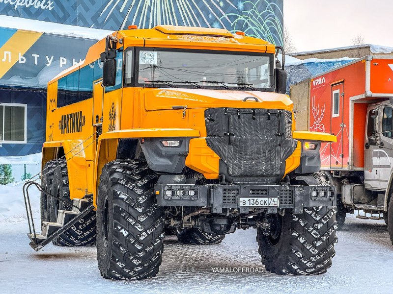 Автобус-вездеход «Арктика» от завода «Урал»: подробности и сроки запуска