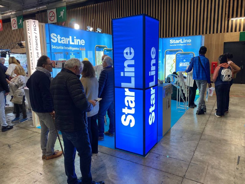 Участие StarLine в выставке Mondial de l’Auto Paris 2024