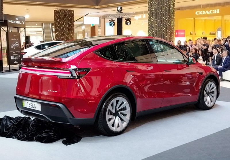 Начало производства обновленной Tesla Model Y в Китае