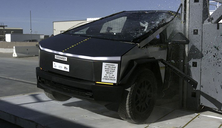 Безопасность Tesla Cybertruck: итоги краш-тестов