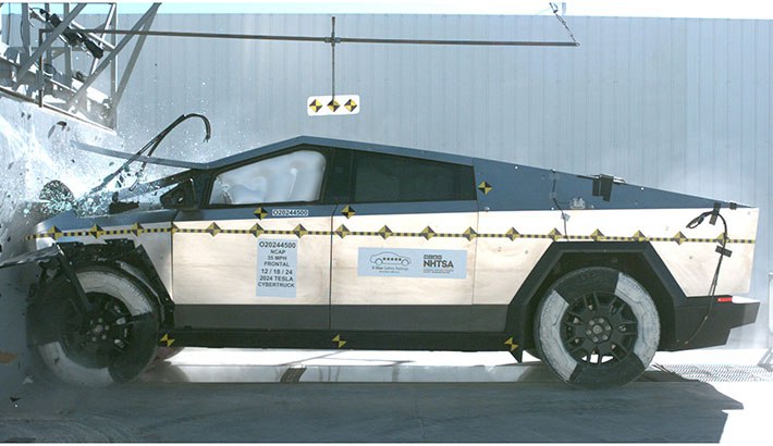 Безопасность Tesla Cybertruck: итоги краш-тестов