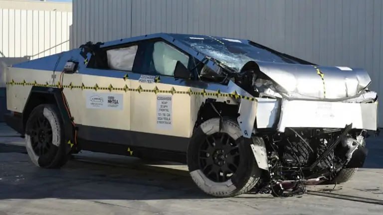 Краш-тесты Tesla Cybertruck: Высокие оценки, но опасения по поводу пешеходов