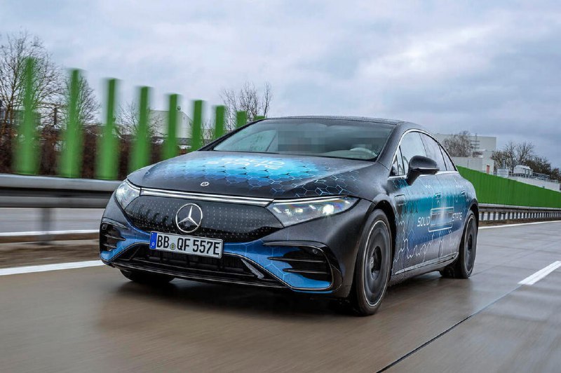 Новые горизонты электромобилей: Mercedes тестирует твердотельные аккумуляторы