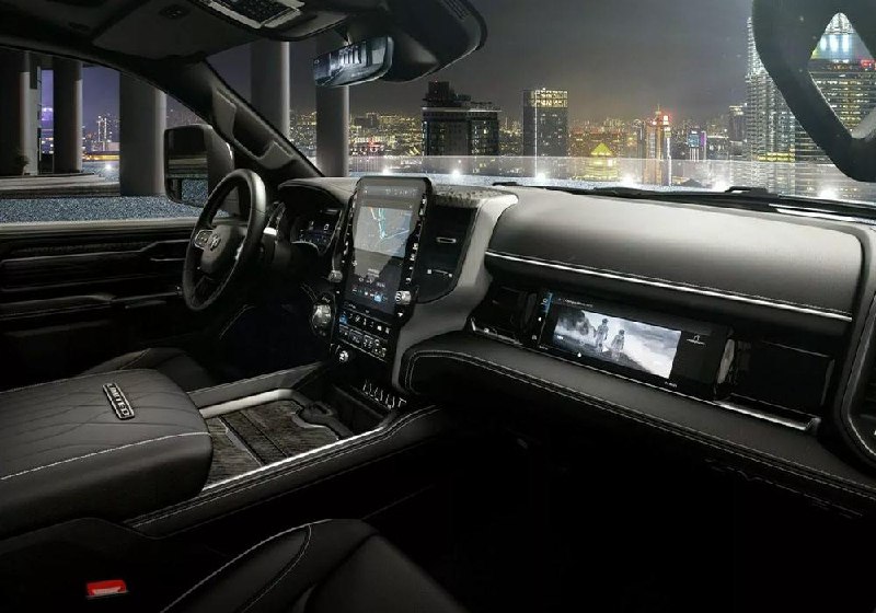 Новые технологии в пикапе Ramcharger: гибридные возможности и мощь