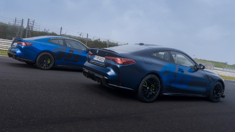 BMW представляет лимитированную версию M4 в честь Валентино Росси